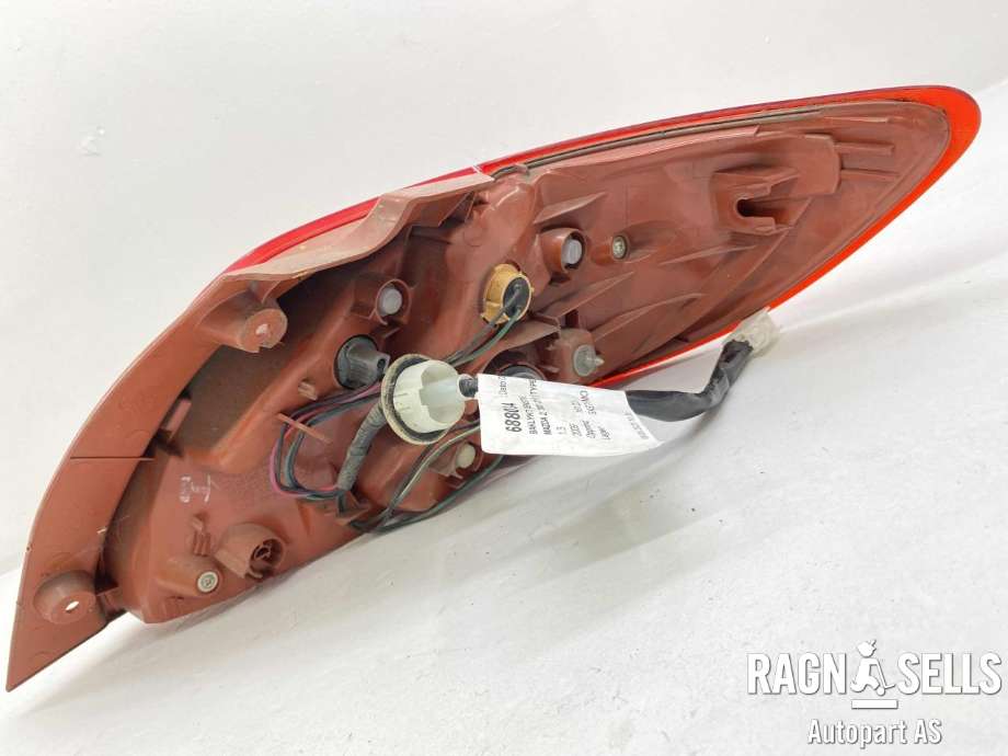 Baklykt venstre til Mazda 2 2007-2010 (Type II, Fase 1)  (D651 51 160F|)