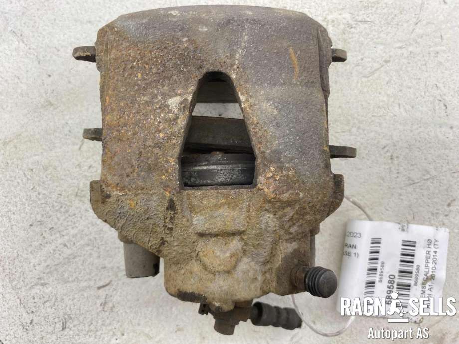 Bremsecaliper høyre foran til Audi A1 2010-2014 (Type I, Fase 1) (1K0 615 124 D|)
