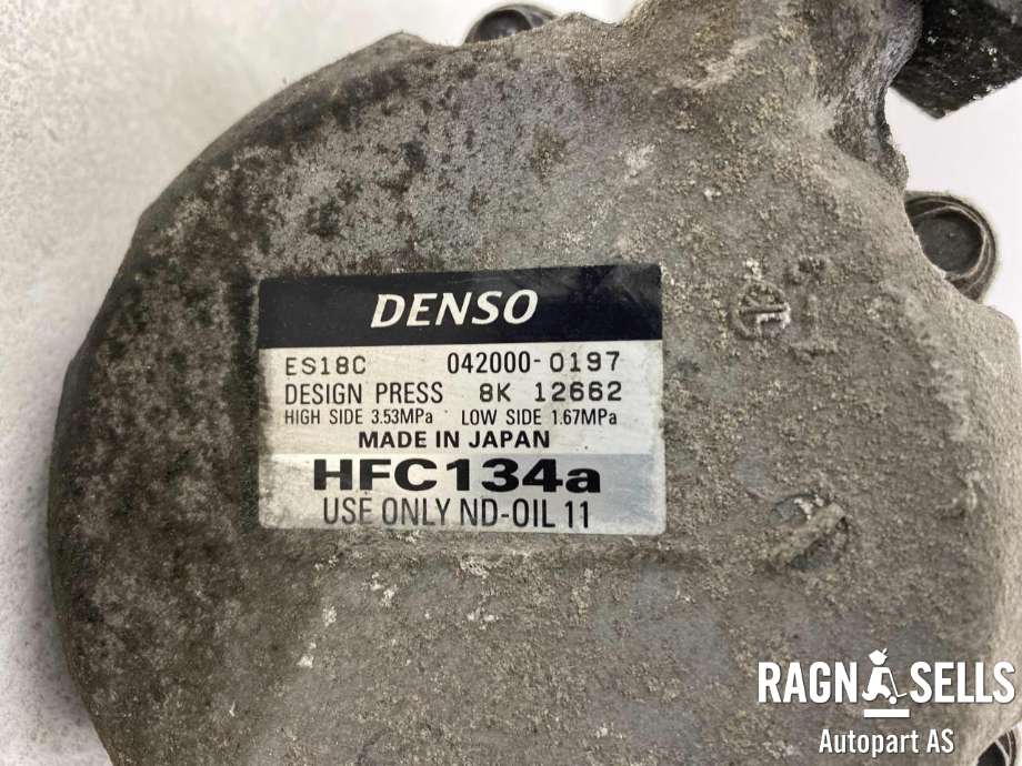 Aircondition kompressor til Toyota Prius 2004-2009 (Type II) (COMBI) (COMBI) (DENSO|8837047010|)