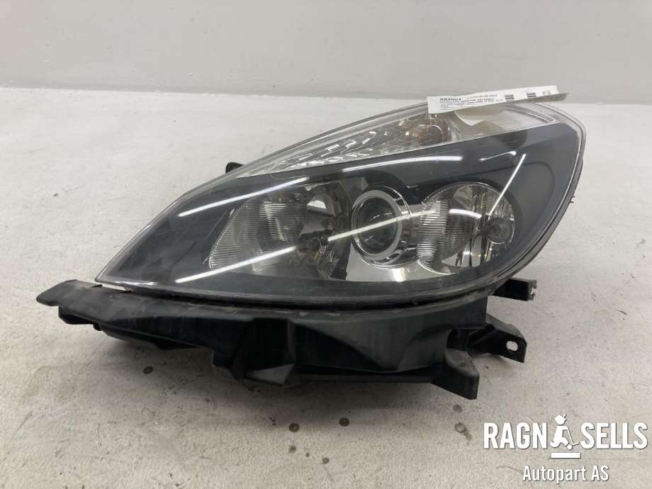Frontlykt venstre halogen til Renault Clio 2006-2009 (Type III, Fase 1) (7701061075|260608764R|)