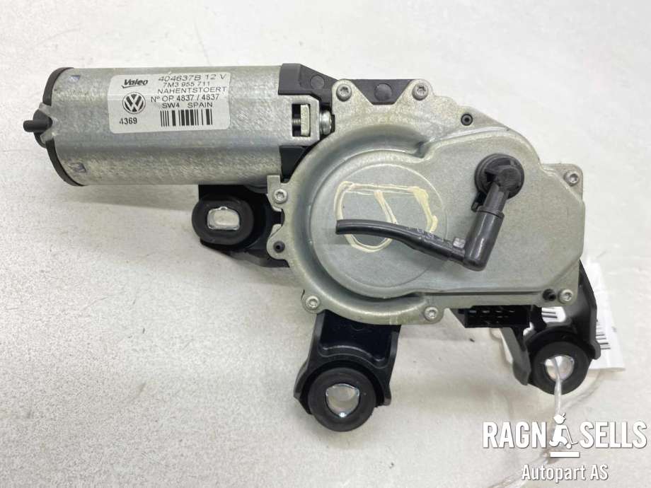 Viskermotor bakrute til VW Sharan 2000-2010 (Type I, Fase 2) (VALEO|7M3 955 711|)