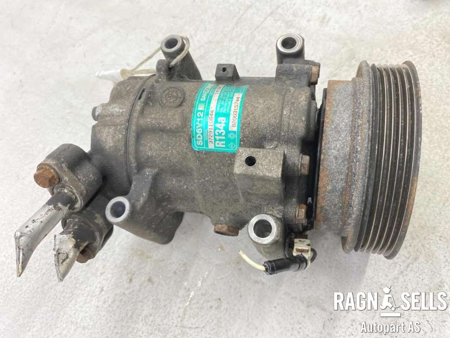 Aircondition kompressor til Nissan Kubistar 2004-2009  (SANDEN|8200315744| 2763000Q0G| 2763000Q2L|3729110644|)