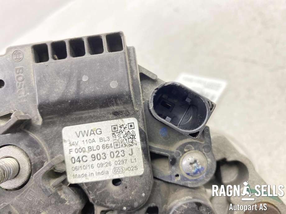 Dynamo til Škoda Citigo 2012-2019  (BOSCH|04C 903 023J | 04C 903 023 JX |)