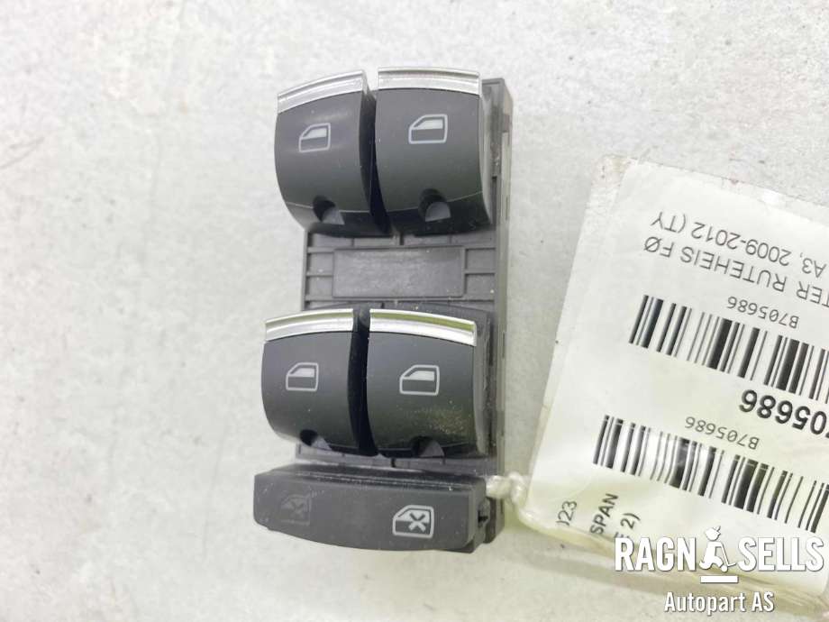 Bryter ruteheis førerdørspanel til Audi A3 2009-2012 (Type II, Fase 2) (4F0 959 851H|)