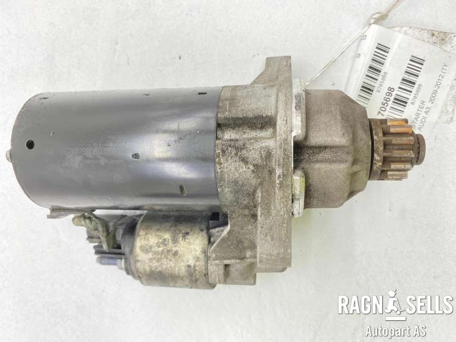 Starter til Audi A3 2009-2012 (Type II, Fase 2)  (BOSCH|0AM 911 023F| 0AM 911 023 FX|0001 142 005|)