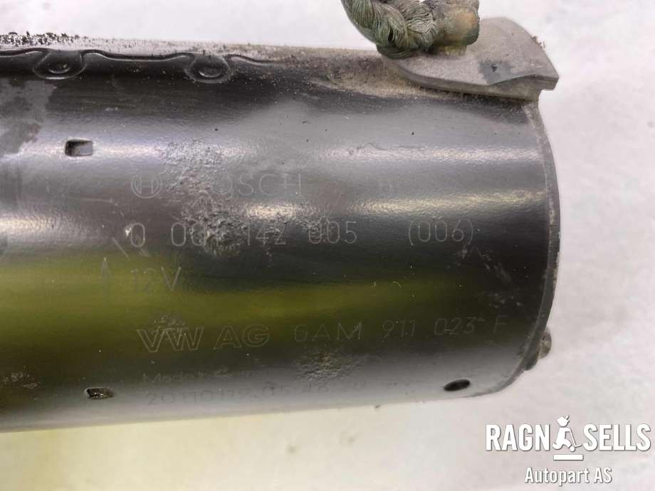 Starter til Audi A3 2009-2012 (Type II, Fase 2)  (BOSCH|0AM 911 023F| 0AM 911 023 FX|0001 142 005|)