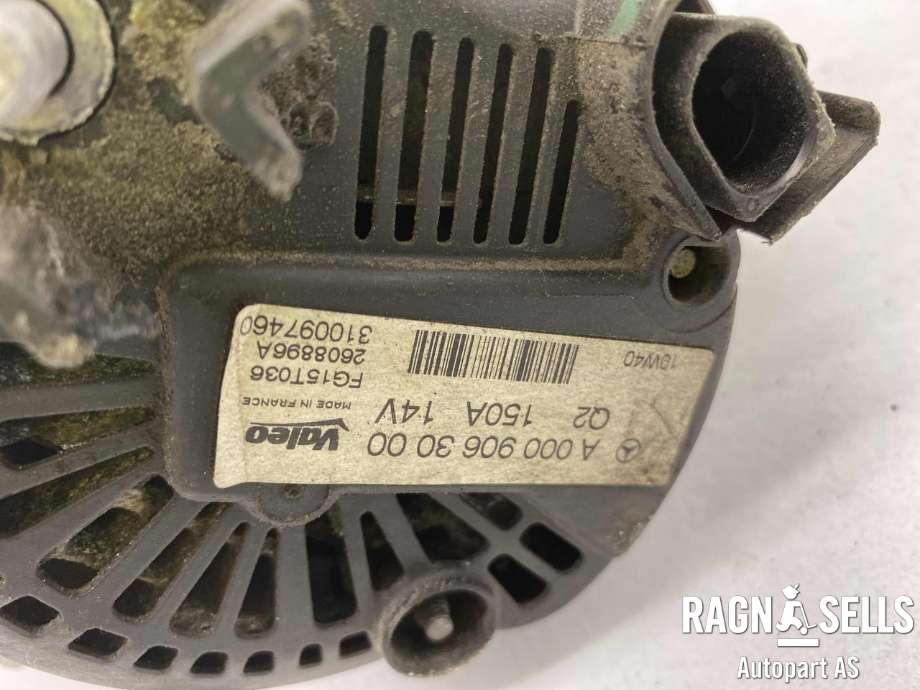Dynamo til Mercedes E-Klasse 2009-2013 (Fase 1) (W212) (W212) (VALEO|A000 906 3000 | A0009067902 | A0141541502|2608896A |)