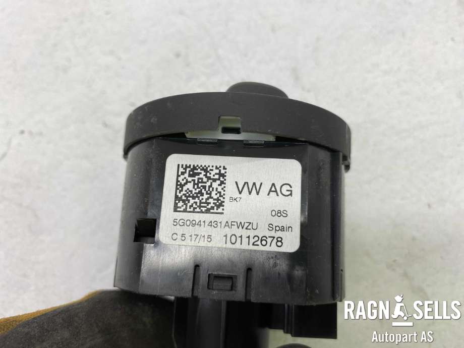 Bryter lys til VW Polo 2014-2017 (Type V, Fase 2)  (5G0 941 431AF|)