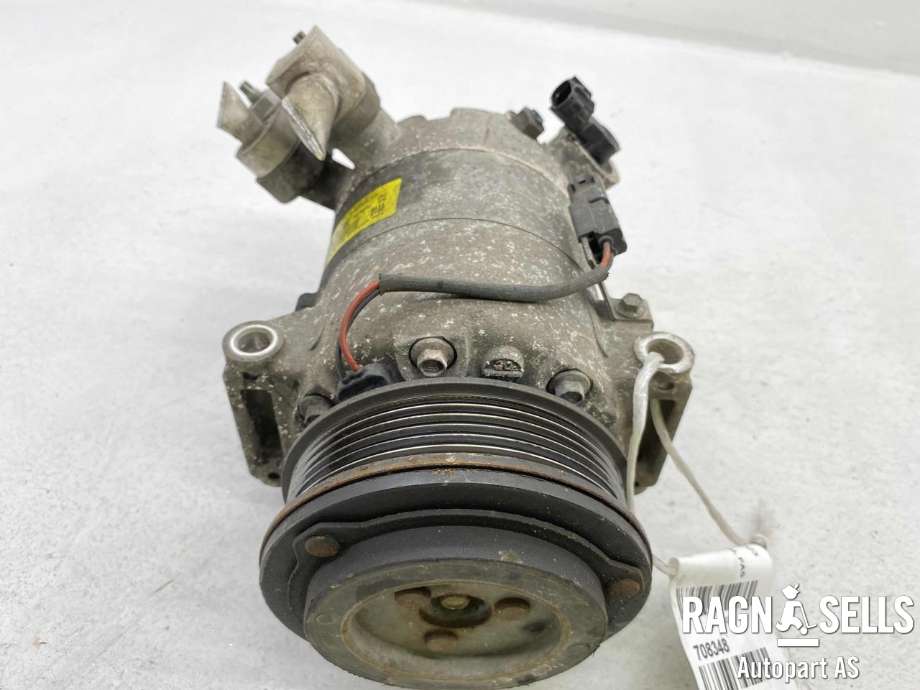 Aircondition kompressor til Ford Focus 2011-2014 (Type III, Fase 1) (FOMOCO|2414013|2100870|DV6119D629FA | DV6119D629FB | DV6119D629FD|DV6119D629FF | DV6119D629FG|CV61 19D629 FB | CV6119D629FC | CV6119D629FE)