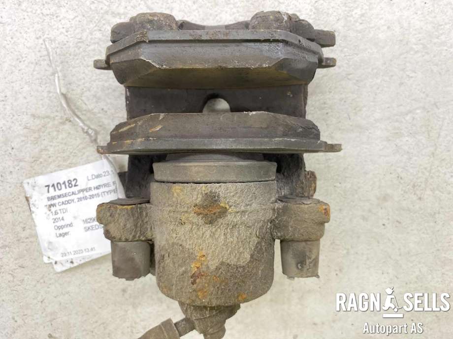 Bremsecaliper høyre foran til VW Caddy 2010-2015 (Type III, Fase 2)  (1K0 615 124 D|)