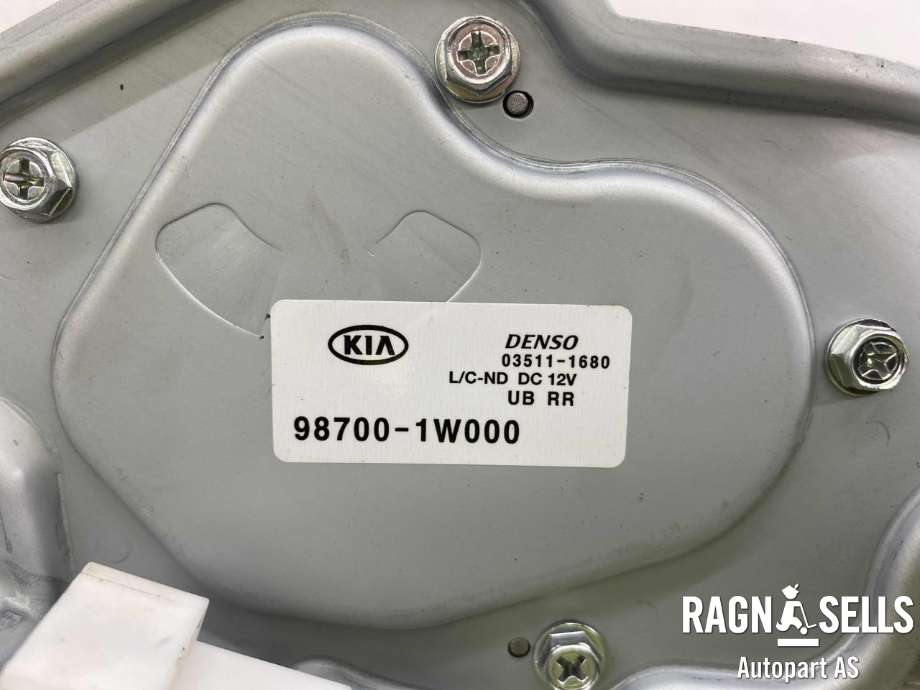 Viskermotor bakrute til Kia Rio 2011-2017 Type III  (98700 1W000|)