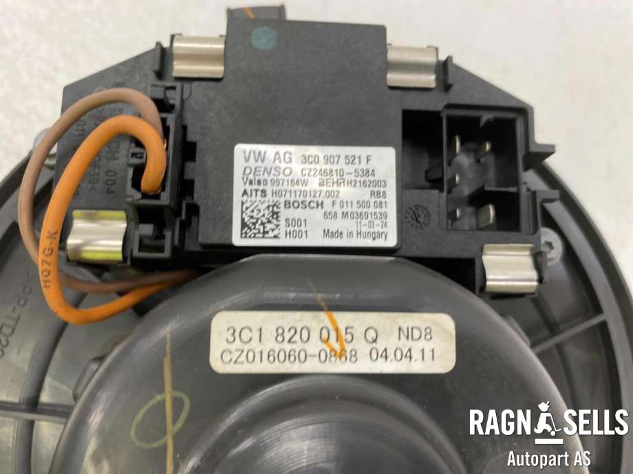 Varmeapparat motor til Škoda Superb 2008-2015 (Type II) (3C1 820 015Q|)