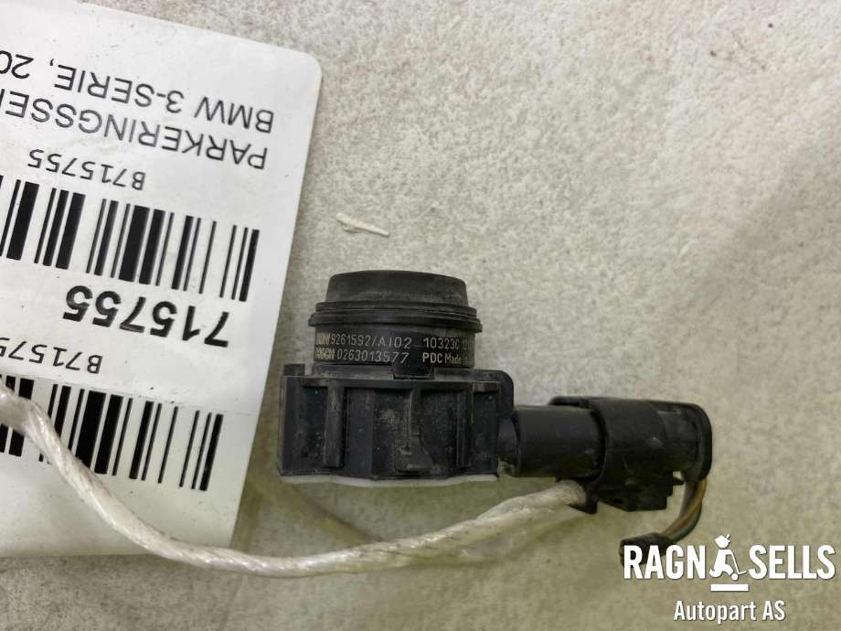 Parkeringssensor bak til BMW 3-Serie 2012-2018 (F30/F31/F34) (F30/F31/F34) (BOSCH|66 20 9 261 592|)