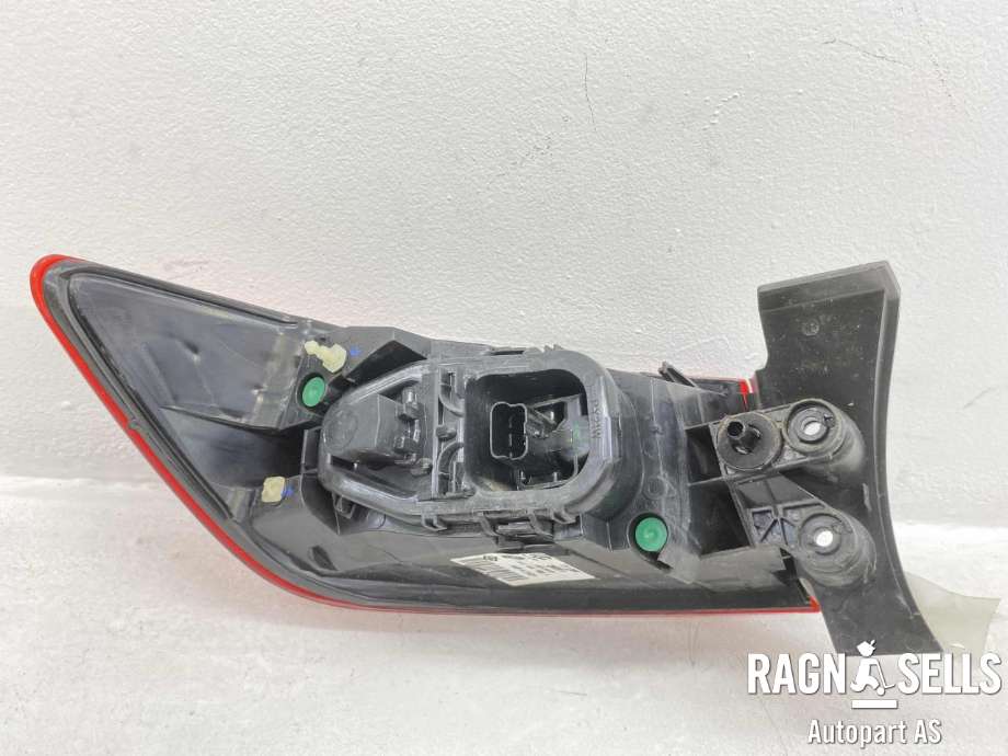 Baklykt høyre ytre til Renault Clio 2012-2016 (Type IV, Fase 1)  (265502631R|)