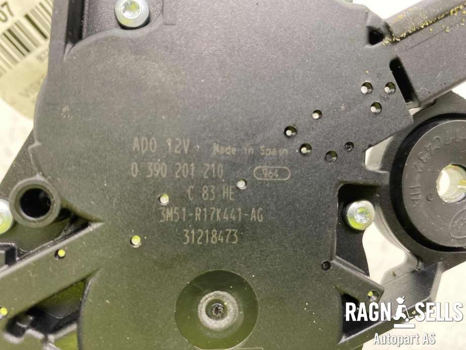 Viskermotor bakrute til Ford S-Max 2010-2015 (Type I, Fase 2)  (BOSCH|3M51 R17K441 AG|)