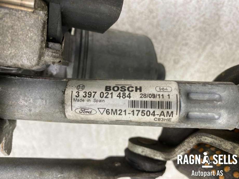 Viskermotor foran venstre til Ford S-Max 2010-2015 (Type I, Fase 2)  (BOSCH|6M21 17504 AM|)