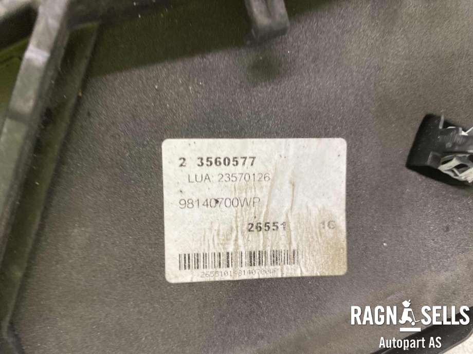 Speil venstre til Peugeot Expert 2016-->> (Type III)  (98087022XT|)