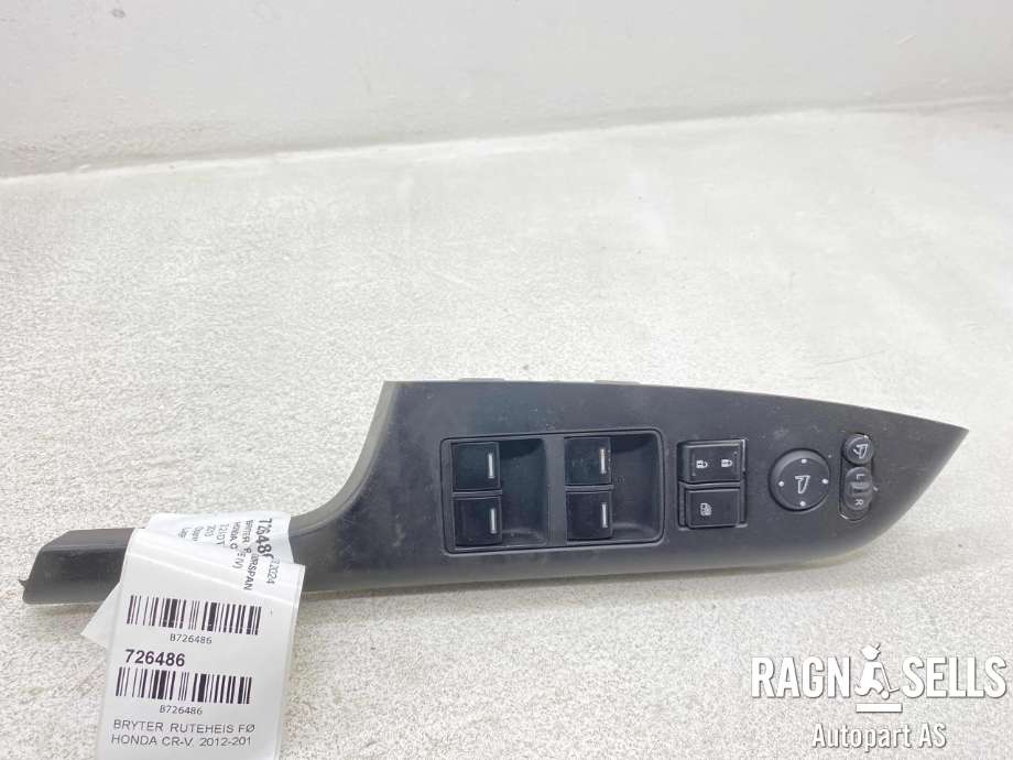Bryter ruteheis førerdørspanel til Honda CR-V 2012-2018 (Type IV) (83590T1GG110BLK|)