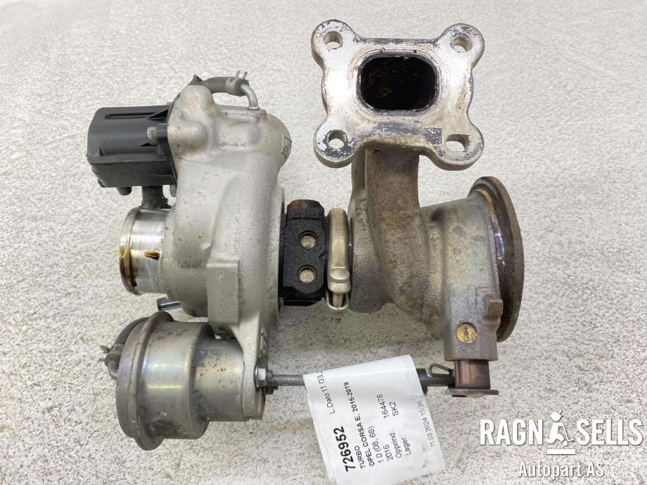 Turbo til Opel Corsa E 2015-2019 (55494493 | 12637354 | 55489840|49130 00103 | 55499324 | 55501038 | 55506444|860651 | 95521392 | 95521399 | 95521850 | 95522470)