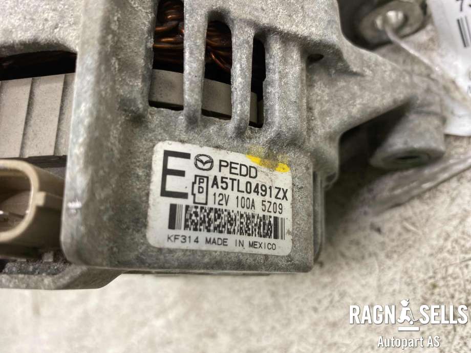 Dynamo til Mazda 3 2013-2016 (Type III, Fase 1)  (A5TL0491ZX | P31H-18-300B | P51X-18-300B|PSK-18-300J | PSKJ-18-300 | A5TL0491ZC|A005TJ0591ZT | A5TJ0591 | A5TJ0591ZT | A5TJ0991)