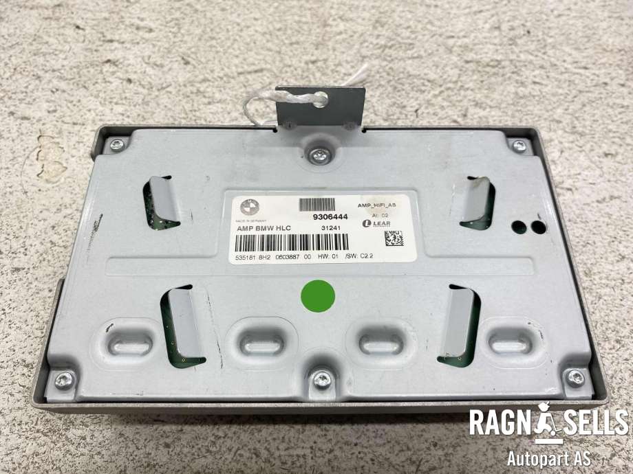 Bilstereo forsterker til BMW 3-Serie 2012-2018 (F30/F31/F34) (F30/F31/F34) (9306444|)
