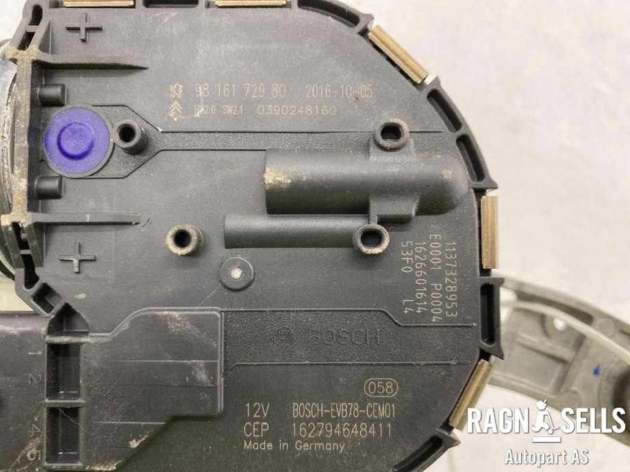 Viskermotor foran venstre til Citroën C4, Picasso 2013-2018 (Type II) (BOSCH|9816172980|)