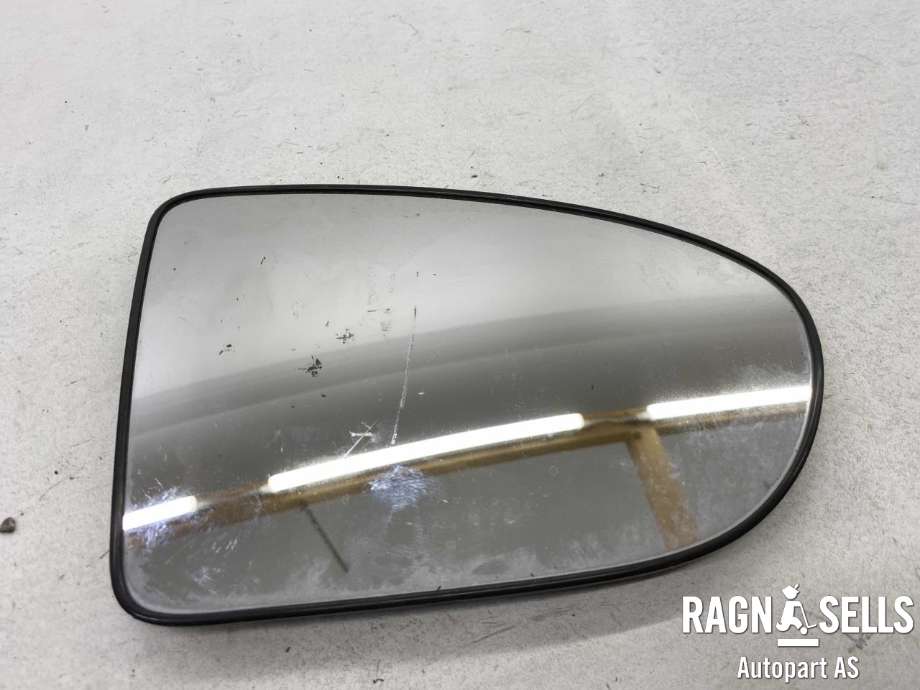 Speilglass høyre til Nissan Qashqai, 2007-2010 (Type I, Fase 1)  