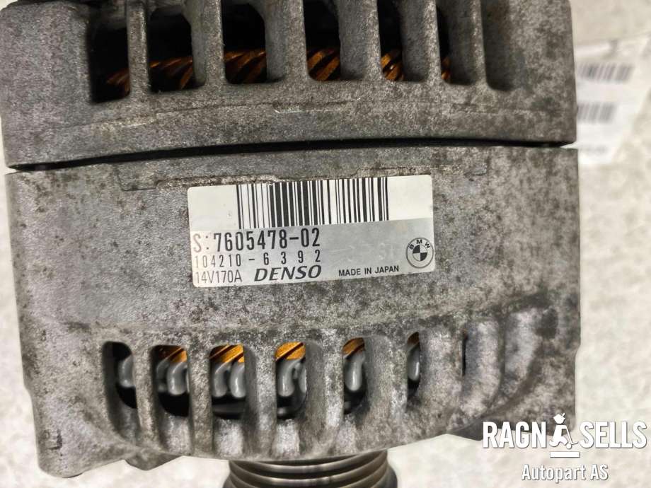 Dynamo til BMW 3-Serie 2012-2018 (F30/F31/F34) (F30/F31/F34) (1231 760 5478 | 104210 6392|1231 760 5480|)