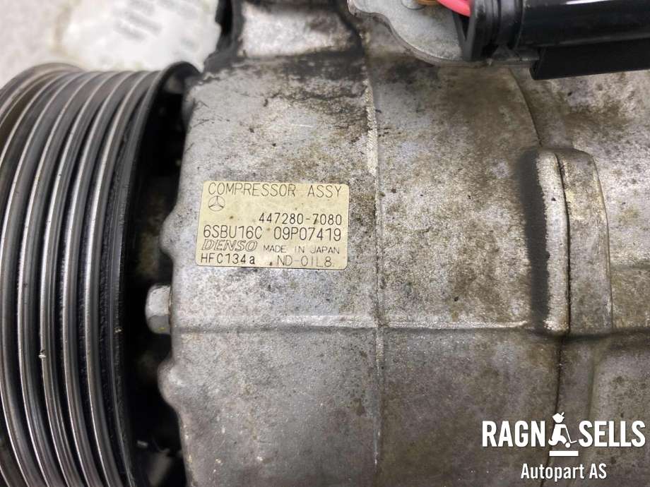 Aircondition kompressor til Mercedes CLS 2011-2017 (C218) (C218) (DENSO|447280 7080 | A0008302600 | A0008305100|)