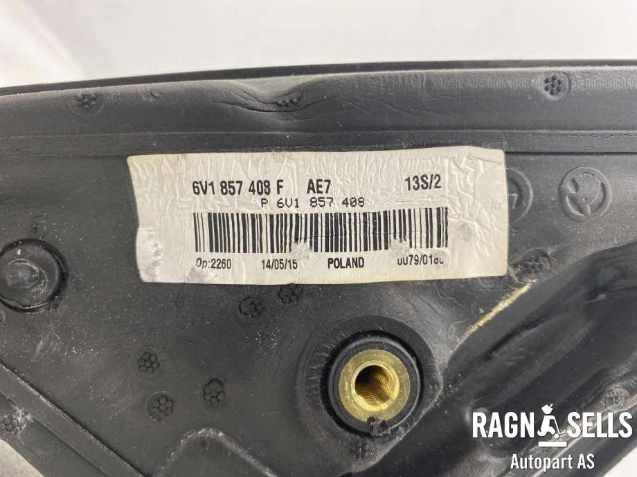 Speil høyre til Škoda Fabia 2014-2021 (Type III) (6V1 857 408F|)