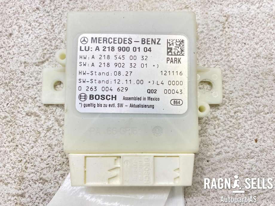 Styreenhet parkering til Mercedes CLS 2011-2017 (C218) (C218) (A2189000104|)
