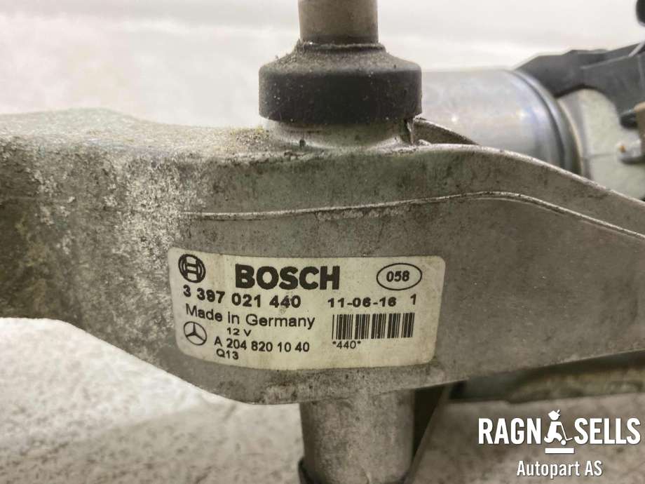 Viskermotor frontrute komplett m/overføring til Mercedes C-Klasse 2011-2014 (Fase 2) (W204) (W204) (BOSCH|3397021440|A204 820 1040|)