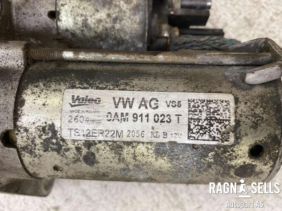 Starter til Škoda Octavia 2009-2013 (Type II, Fase 2)  (0AM 911 023T | 0AM911023K|)