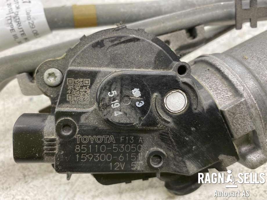 Viskermotor frontrute komplett m/overføring til Lexus IS 2013-2020 (Type III) (XE30) (XE30) (85110 53050|159300 6151|)