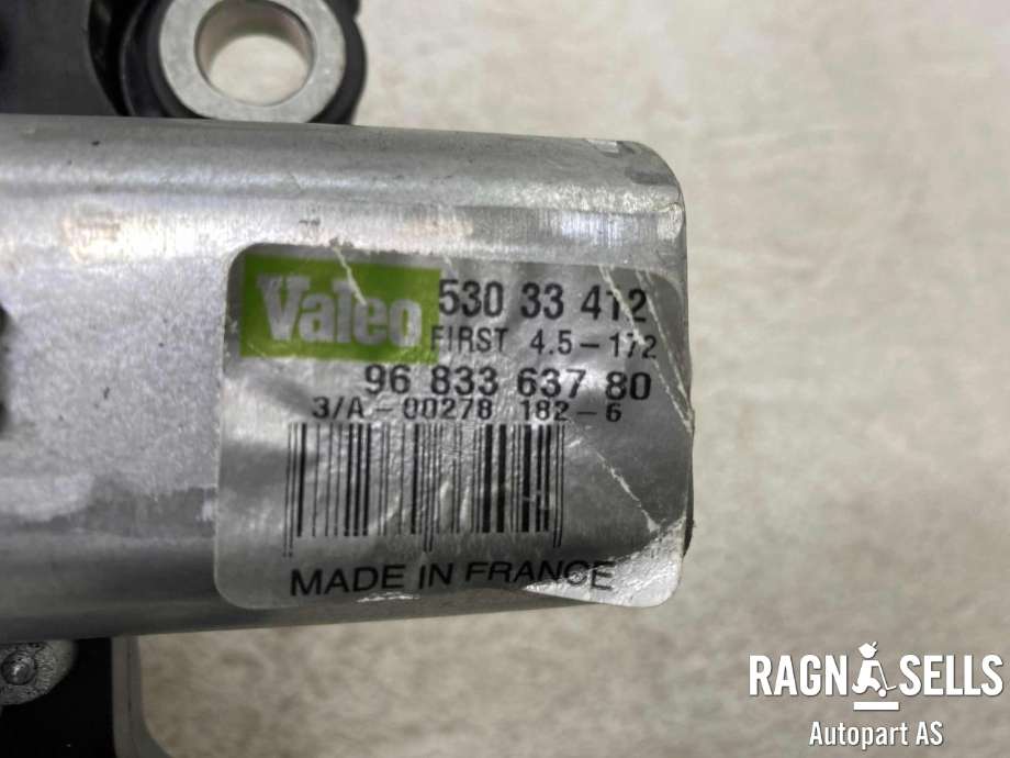 Viskermotor bakrute til Peugeot Partner 2015-2019 (Type II, Fase 2) (VALEO|6405 LP | 98 401 237 80|9683363780|)