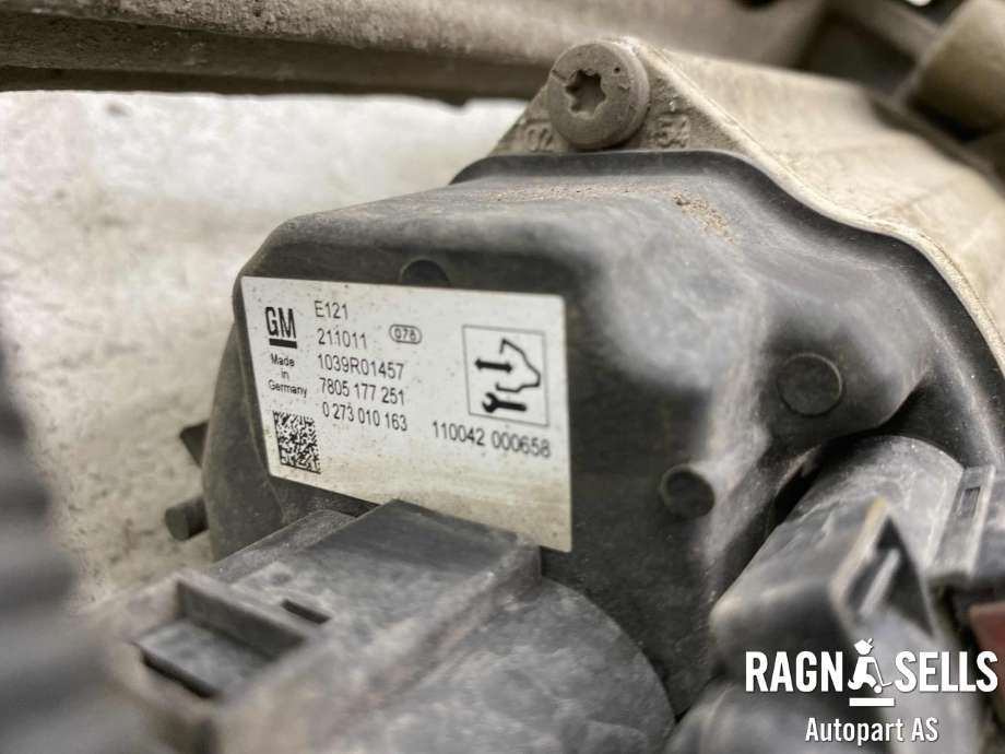 Tannstang elektrisk til Opel Zafira Tourer 2012-2018 (13368200|95521781|)