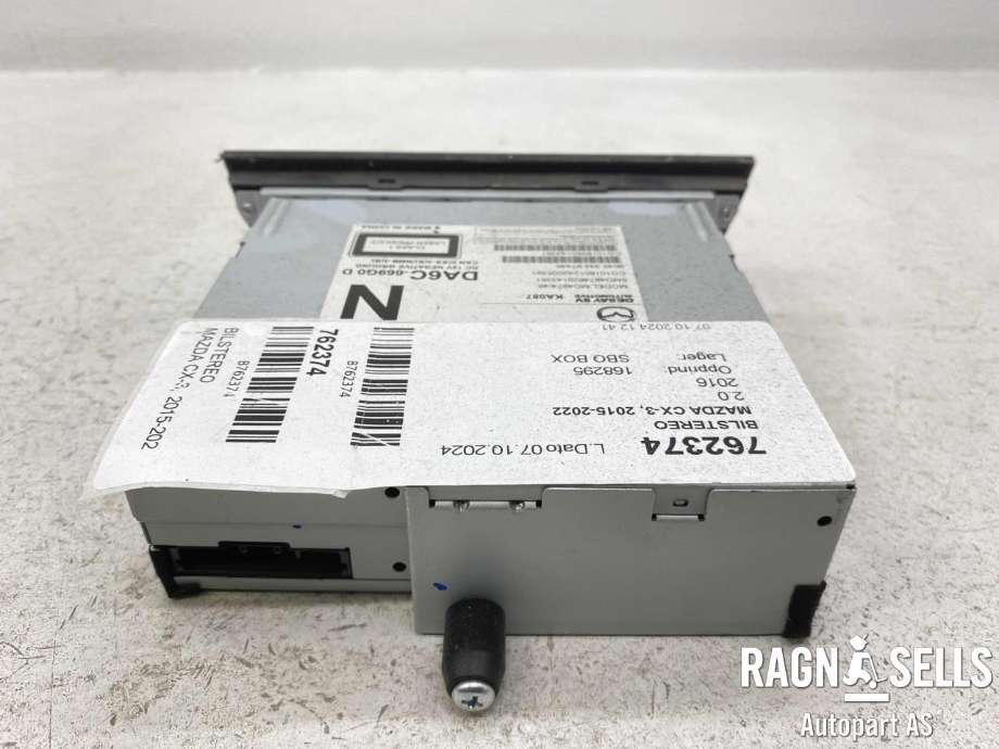 Bilstereo til Mazda CX-3 2015-2022 (DA6C 669G0D|)