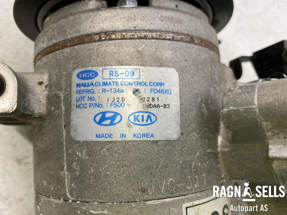 Aircondition kompressor til Hyundai i10 2014-2018 (Type II)  (97701B9000|)