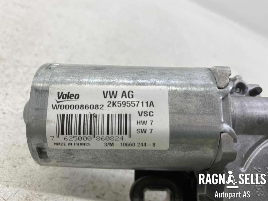 Viskermotor bakrute til VW Caddy 2015-2020 (Type III, Fase 3)  (2K5 955 711 A|)