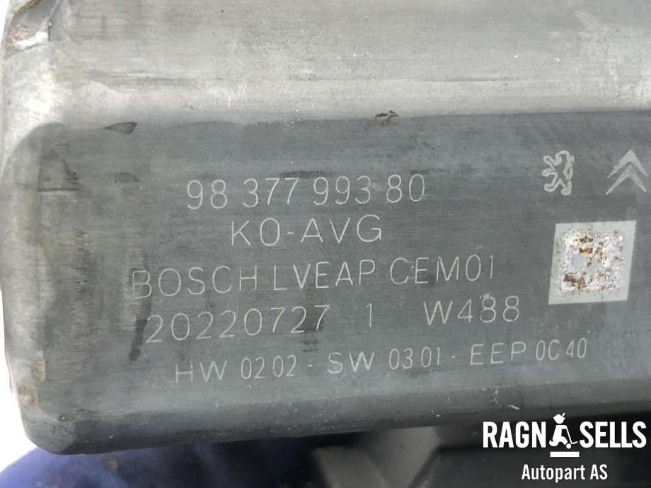Ruteheis venstre foran til Peugeot Expert 2016-->> (Type III)  (98 401 594 80|98 083 885 80|)