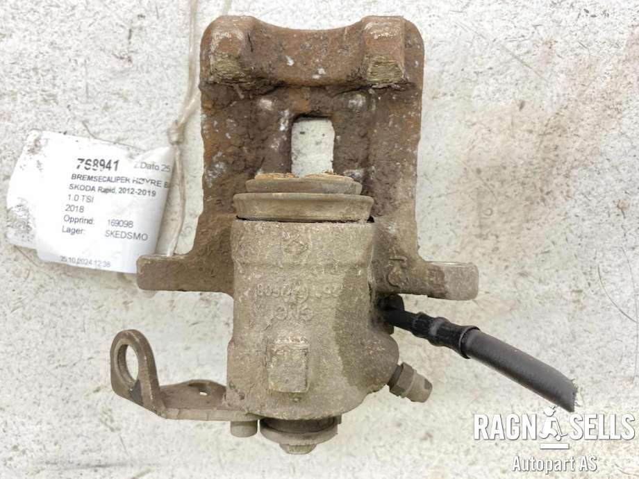 Bremsecaliper høyre bak til Škoda Rapid 2012-2019 (6R0 615 424|)
