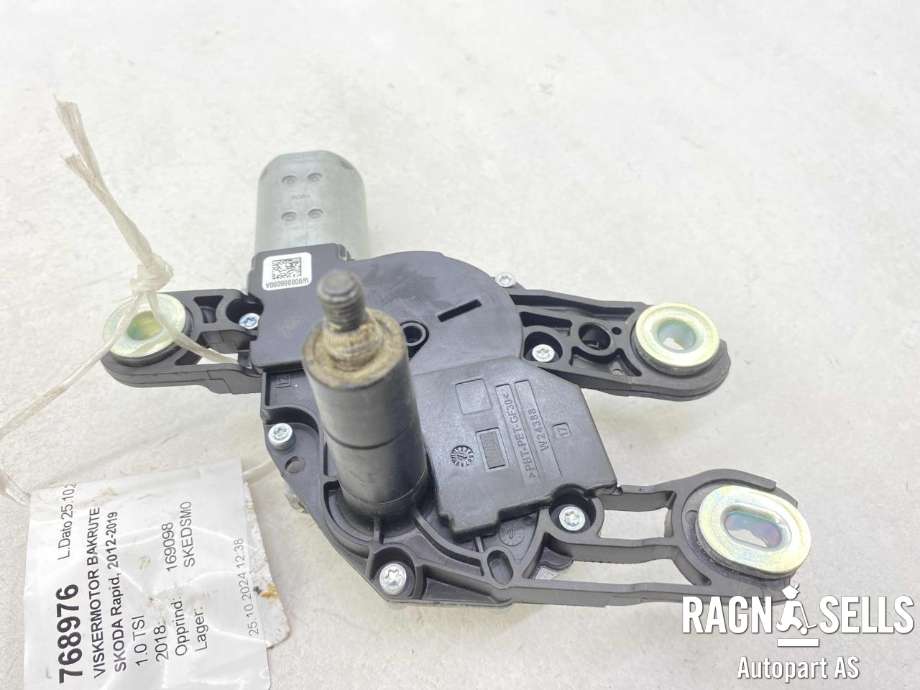 Viskermotor bakrute til Škoda Rapid 2012-2019  (5F4 955 711 A|)