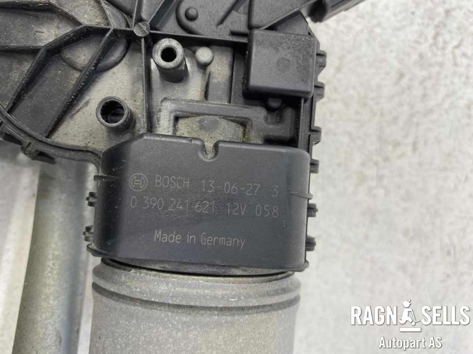 Viskermotor frontrute komplett m/overføring til Citroën Berlingo 2008-2015 (Type II, Fase 1)  (BOSCH|6405 LK|9682861480|)