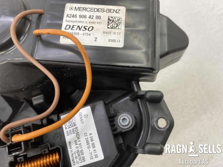 Varmeapparat motor til Mercedes A-Klasse 2012-2018 (W176) (W176) (A 246 906 42 00|)