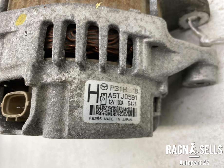 Dynamo til Mazda CX-3 2015-2022  (P31H-18-300B | PEDD-18-300 | PE01-18-300|A5TJ0591 | PSK-18-300J | A005TJ0591|A005TJ0591ZT | A005TJ0591ZX | A5TJ0591AX | A5TJ0591ZT | A5TJ0591ZX)