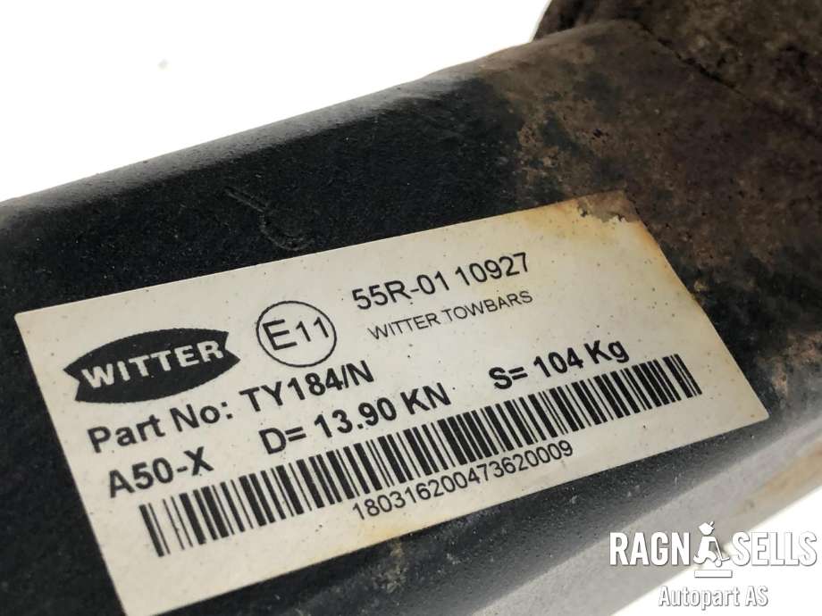 Hengerfeste til Toyota Proace 2016-->> (Type II)  (TY184/N|)