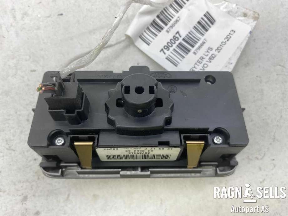 Bryter lys til Volvo V60 2010-2013 (Type I, Fase 1)  (31443848|)