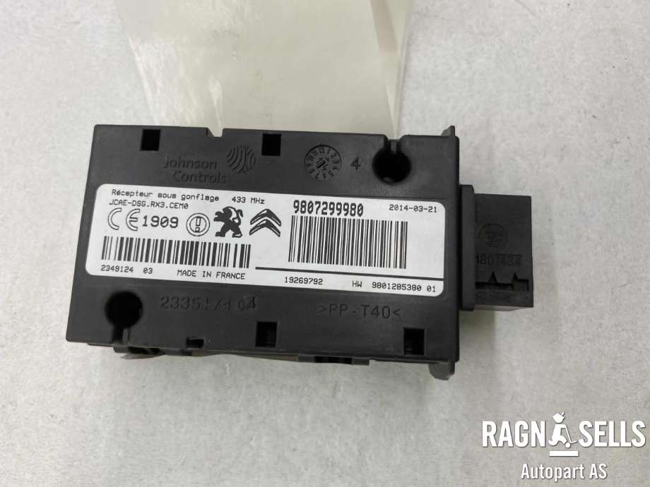 Sensor dekktrykk til Citroën C4 2011-2017 (Type II)  (9807299980|)