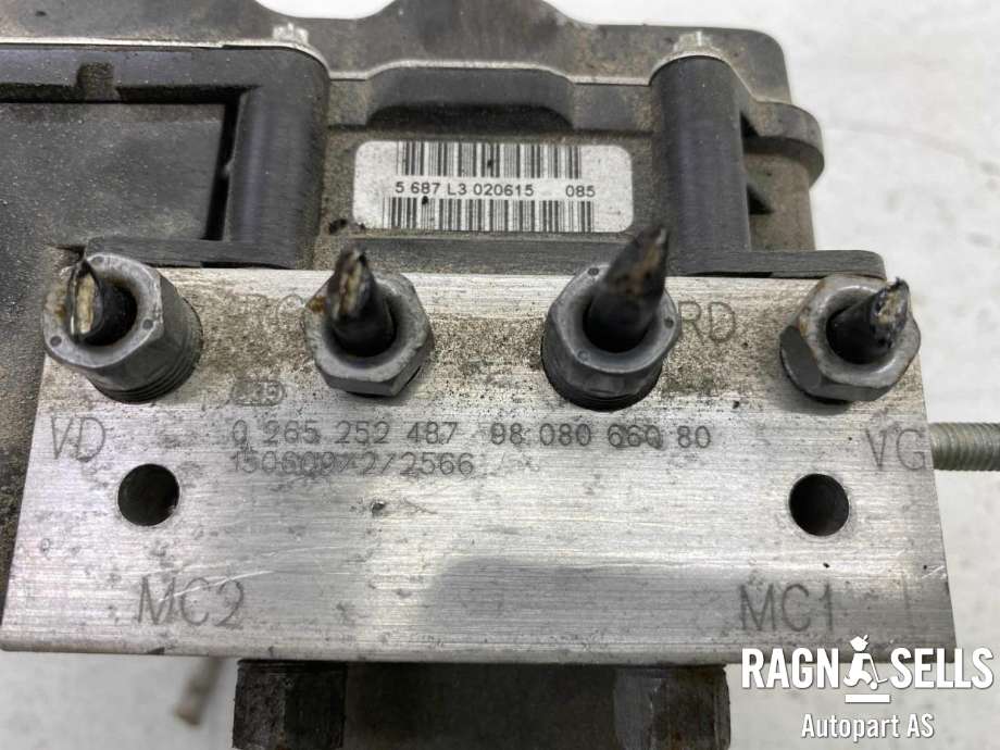 ABS sentral til Peugeot 5008 2010-2017 (Type I) (16 121 450 80|9810486780|)