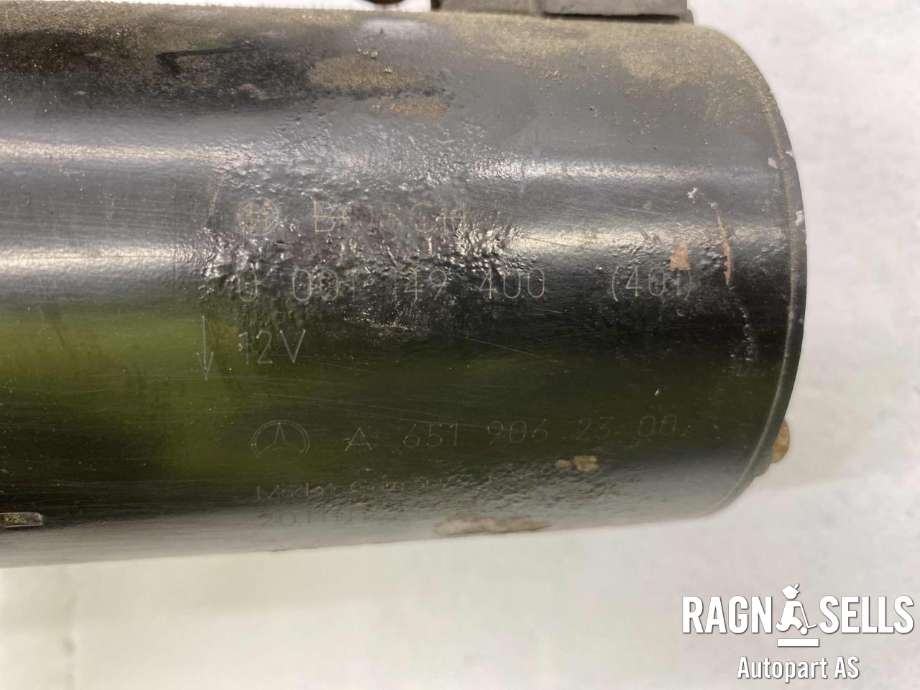 Starter diesel til Mercedes C-Klasse 2011-2014 (Fase 2) (W204) (W204) (A 651 906 23 00 | A6519061200 | A6519064300|A 651 906 28 00|)
